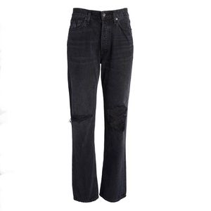 NWT Agolde Lana Mid Rise Vintage Straight Jean I’m 100% Organic Cotton